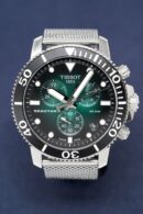 Tissot Chronograph Watch SEASTAR 1000 Green Mesh - T120.417.11.091.00